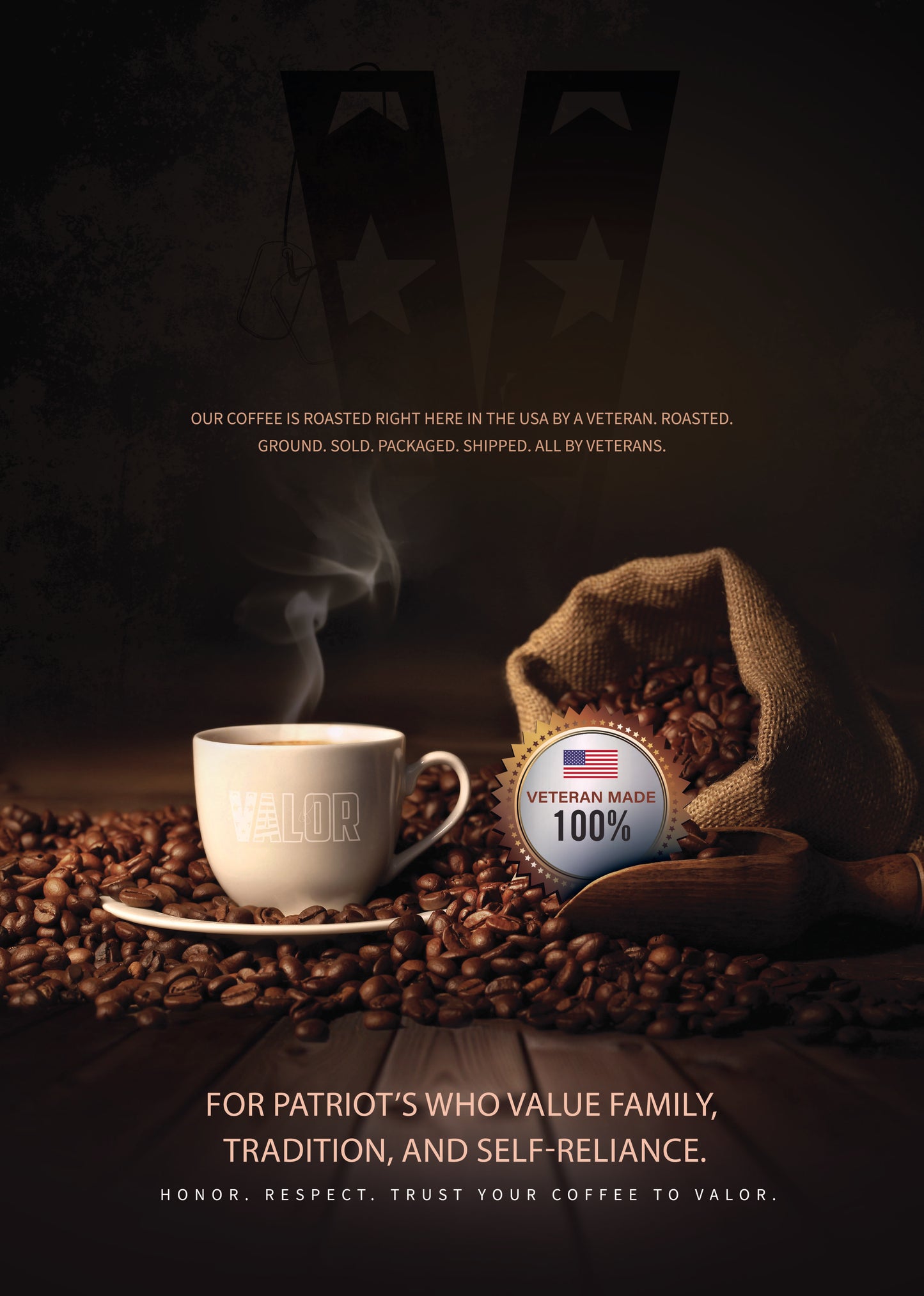 TRUST - Dark Blend - Veteran Owned Coffee