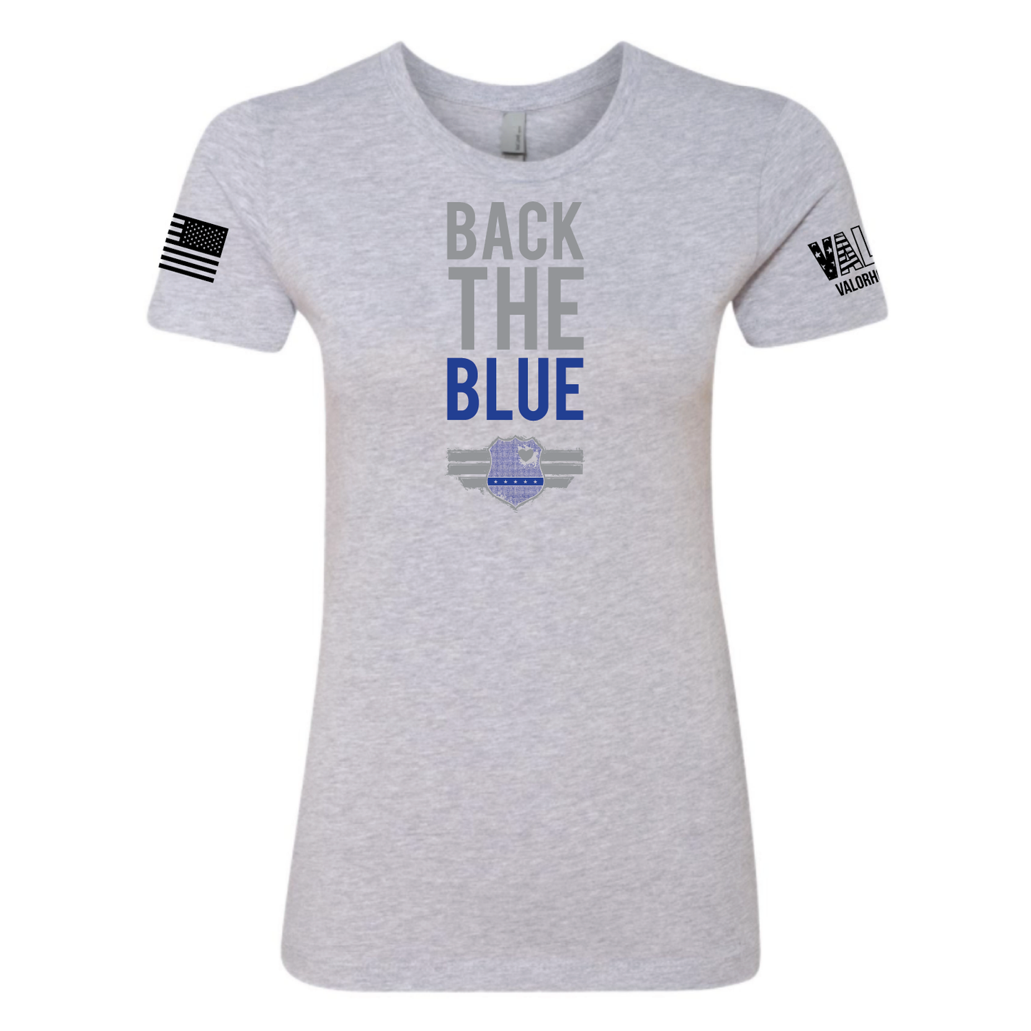 Ladies "Back the Blue" Shirt