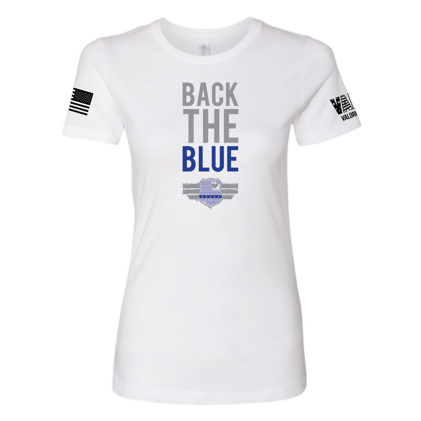 Ladies "Back the Blue" Shirt
