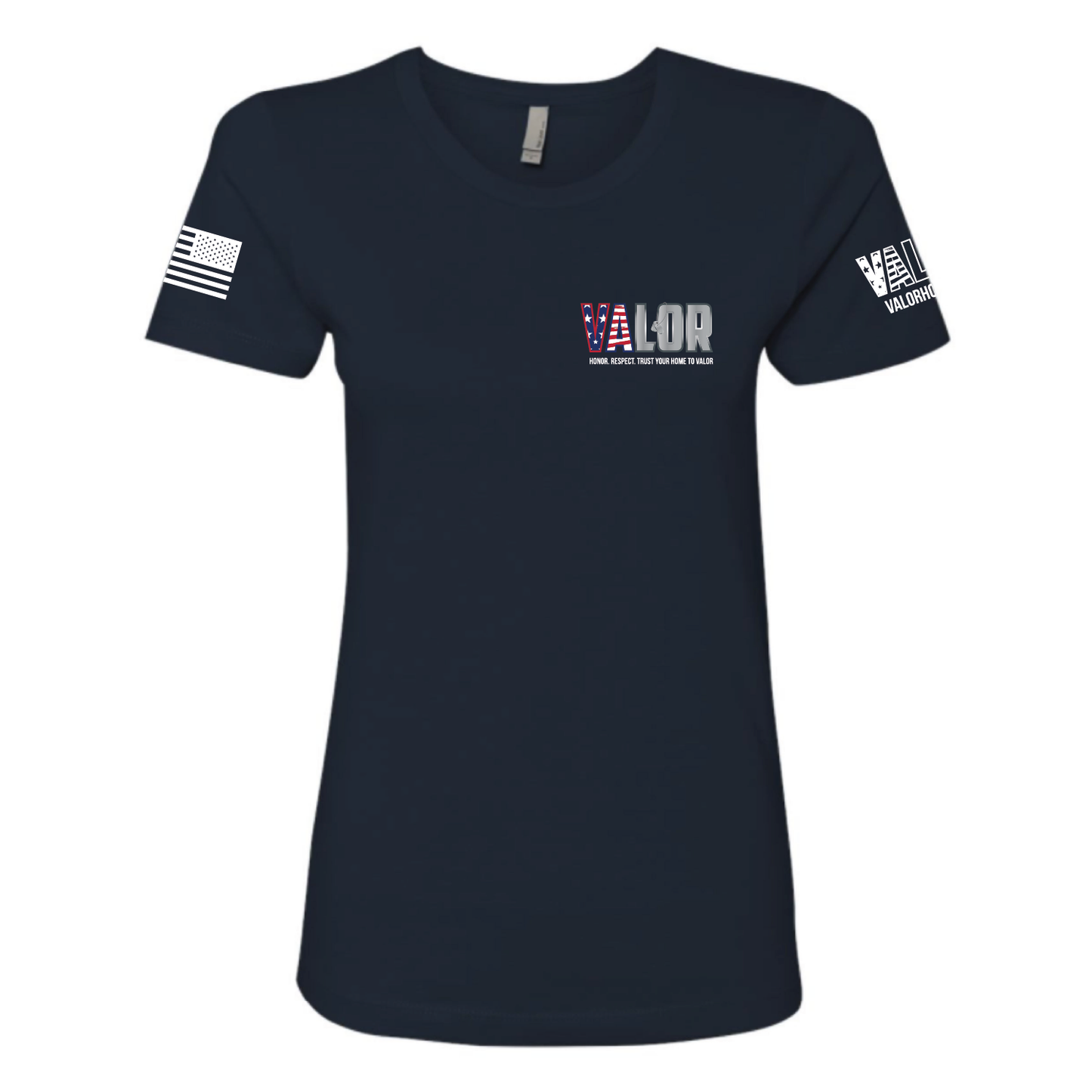 Ladies "Valor Pocket Logo" Shirt