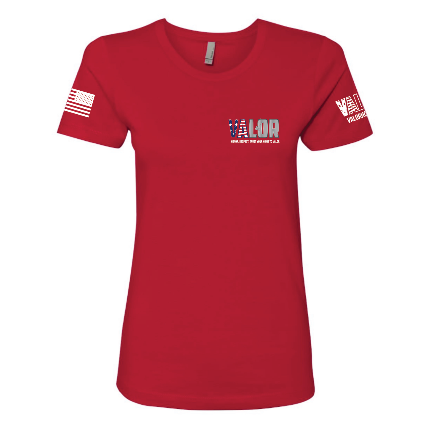 Ladies "Valor Pocket Logo" Shirt