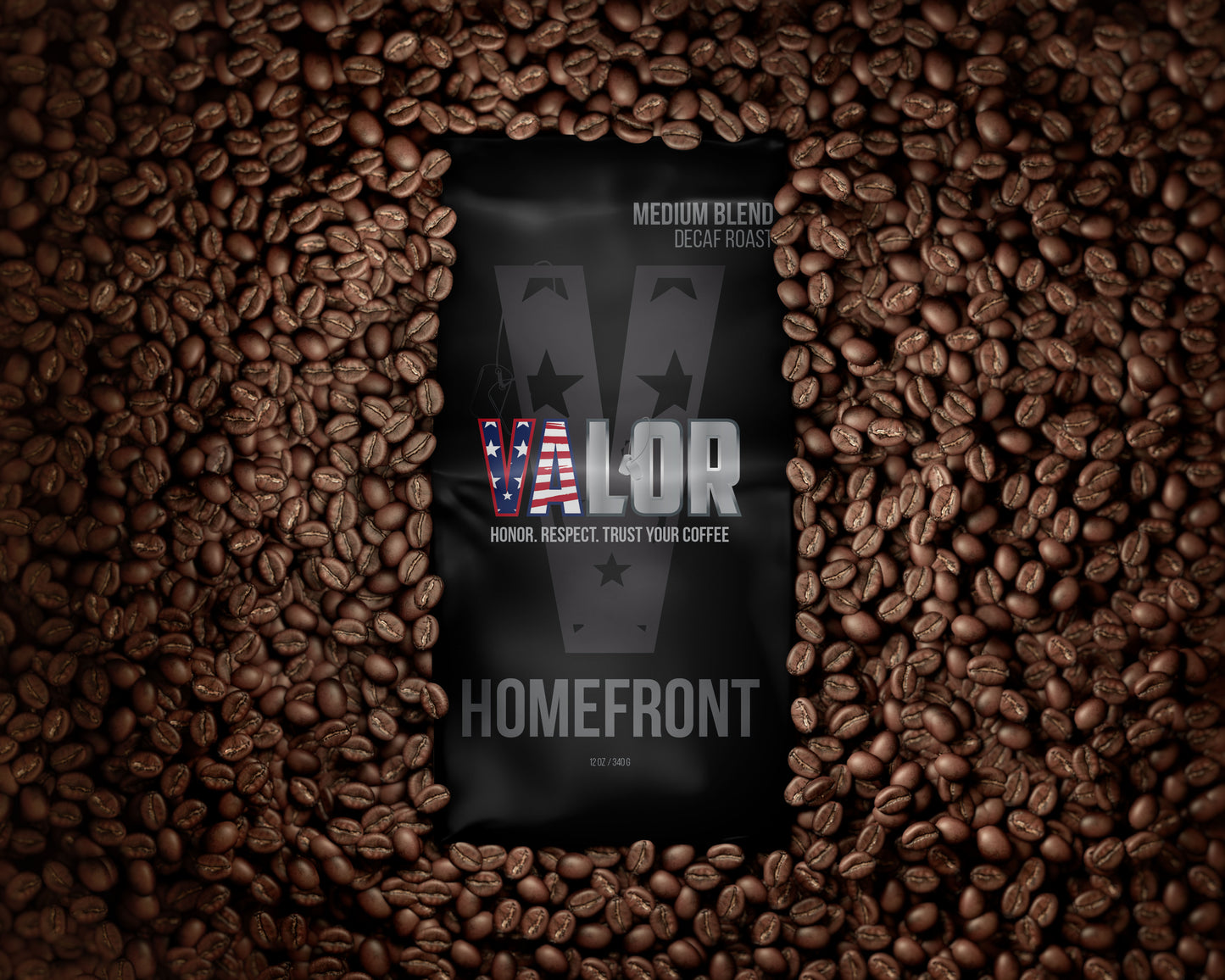 HOMEFRONT - Medium Decaf Roast - Veteran Owned Coffee